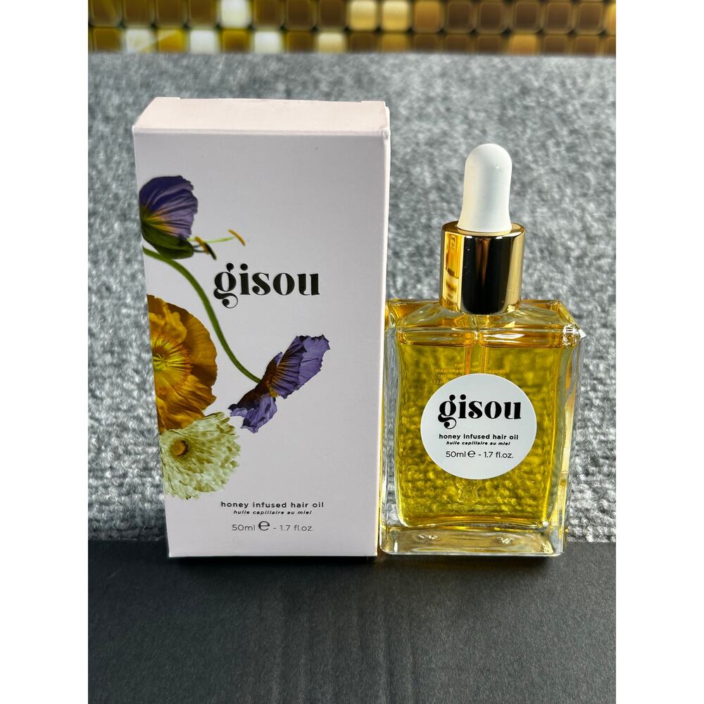 Gisou Honey Infused Hair Oil 50ml 1.7oz Full Size New Open Box Unused - Picture 6 of 6